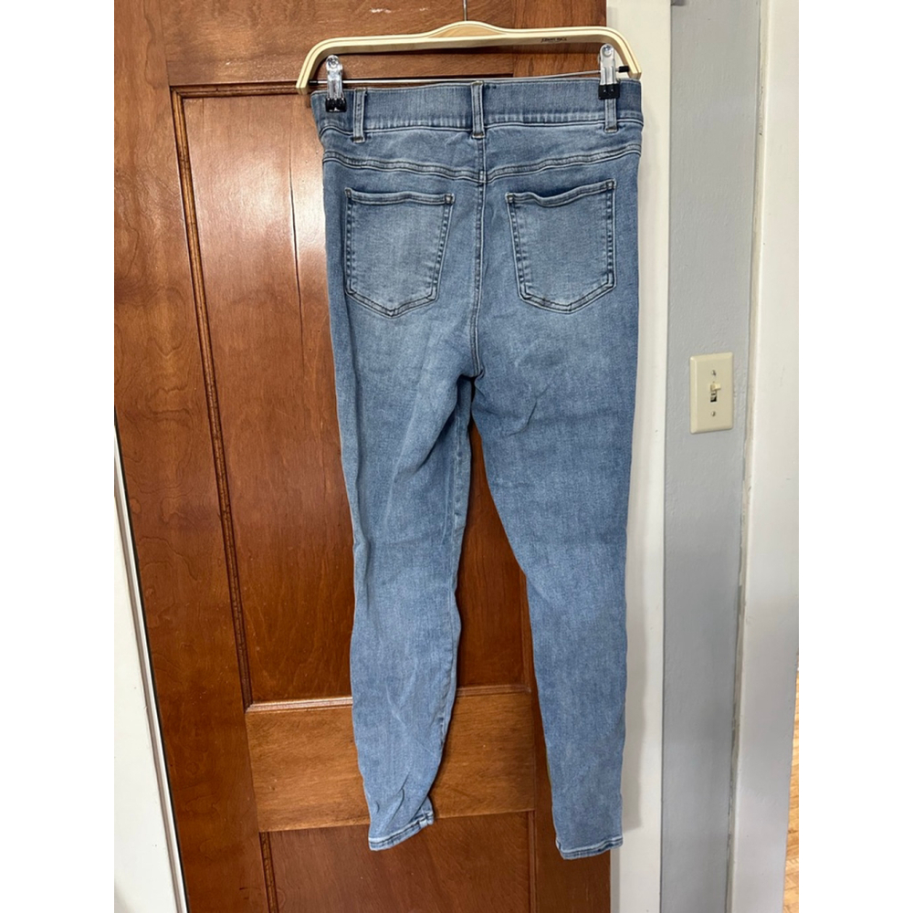 Spanx‎ Jean-ish Ankle Jeggings – Medium Wash Denim – Size M – EUC